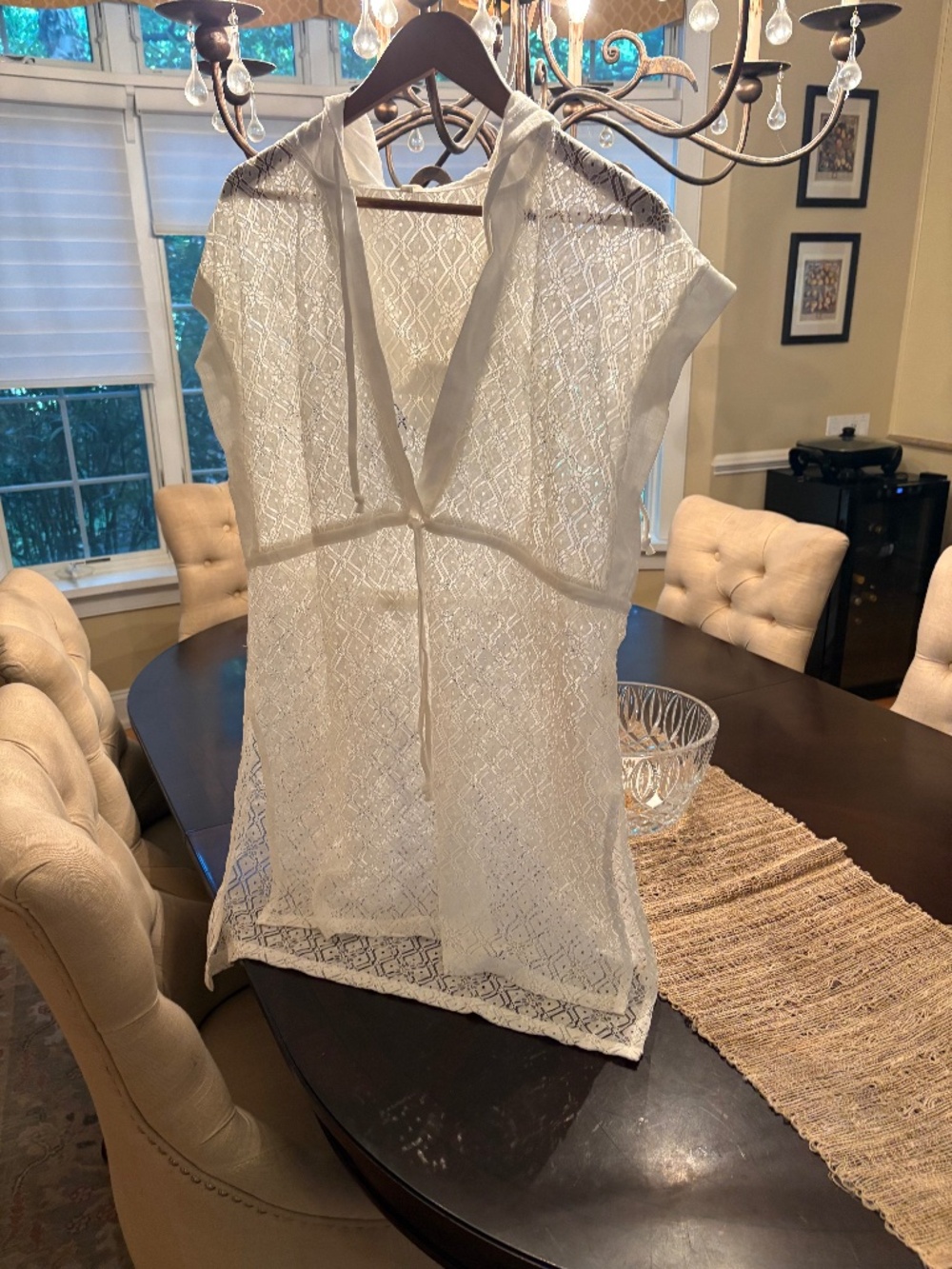 Beach coverup white